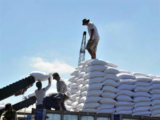 Lượng gạo xuất khẩu đã liên tục giảm trong thời gian gần đây Ảnh: NGỌC TRINH